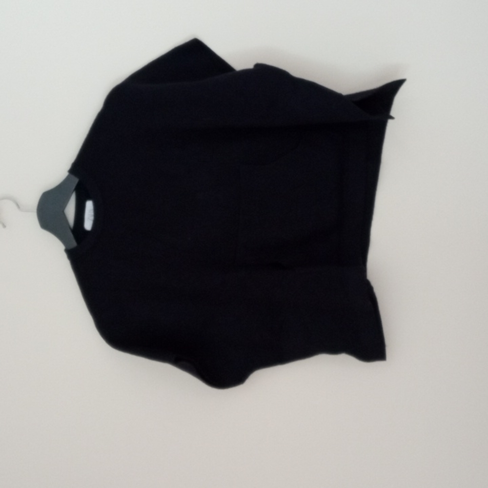 Girls size 8 oversized Zara poncho with kangaroo pocket